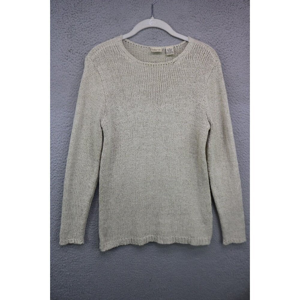 Linden Hill Open Knit Sweater Tunic-Size Small-Minimalist-Beachy-Lagenlook